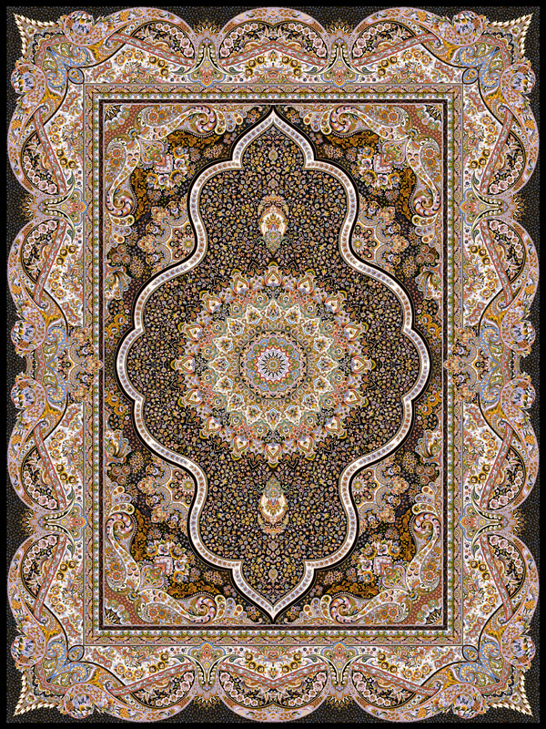 Gooshvare Arsh (250*350cm) Persian Design Carpet New Year Offer