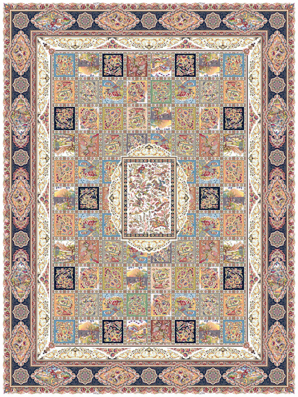 Shekargah (200*300cm) Persian Design Carpet Black Friday Special