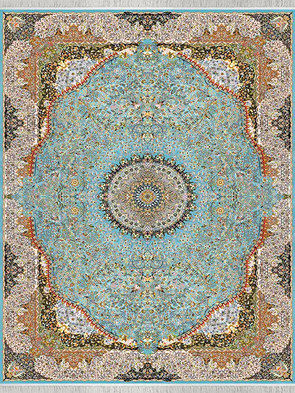 Abrisham Kerman (200*300cm) Persian Design Carpet Black Friday Special
