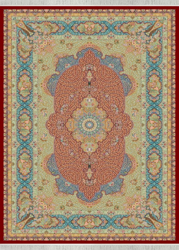 Afaq Silk Persian Design Carpet