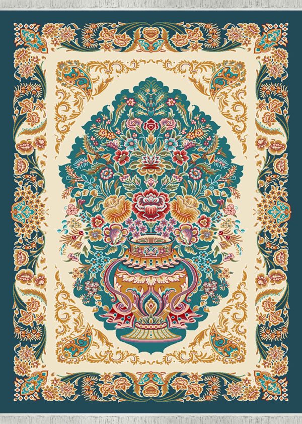 Gohar Silk Persian Design Carpet