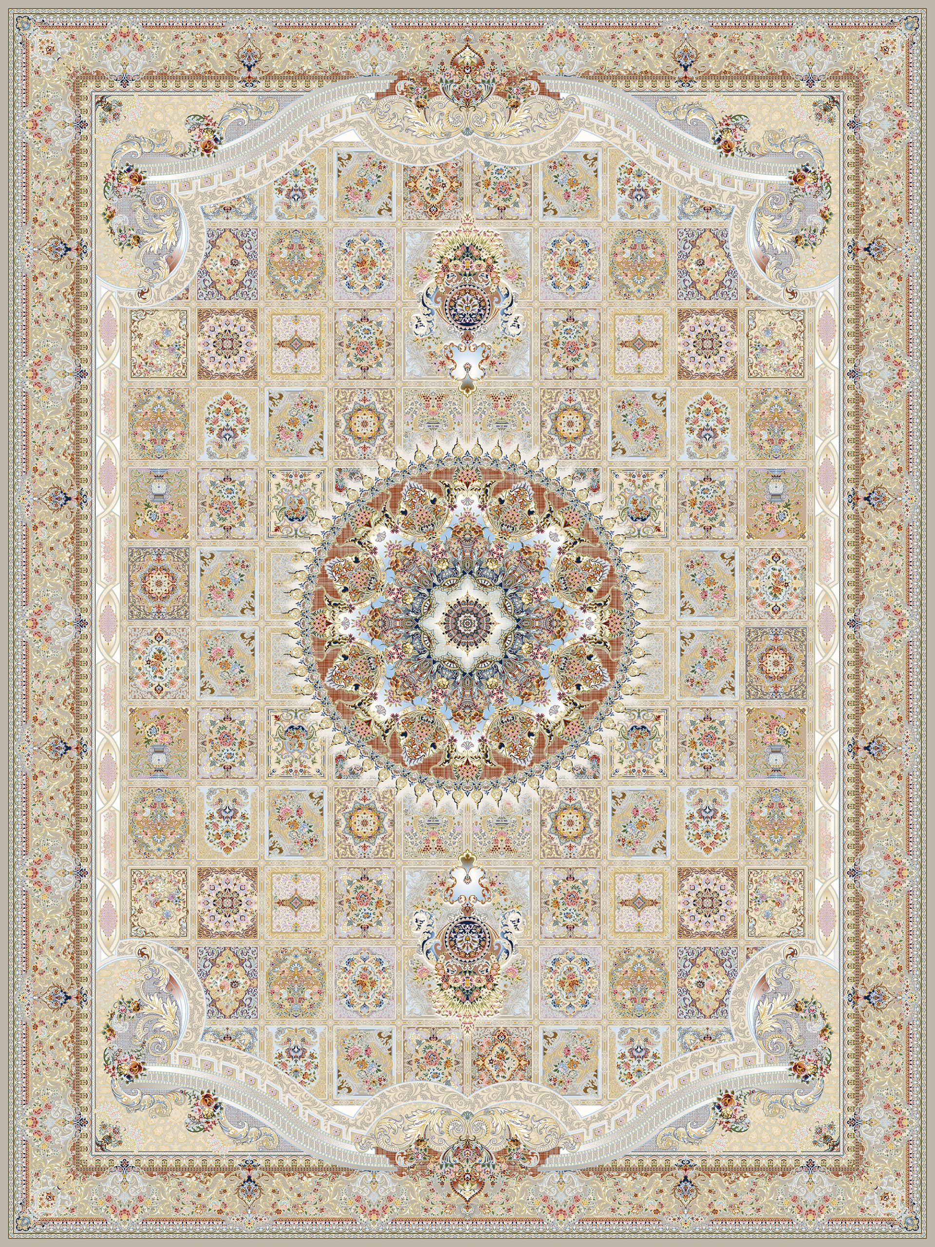 Mahva Persian Design Carpet